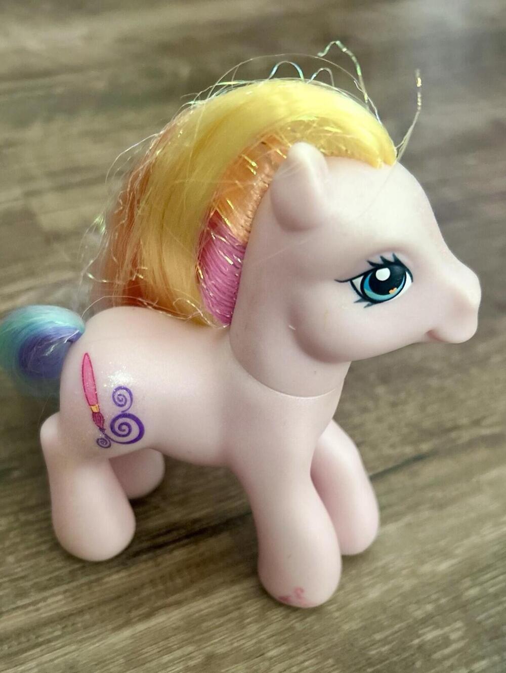 My Little Pony G3 Toola Roola Sparkle Tinsel Hair Glitter
